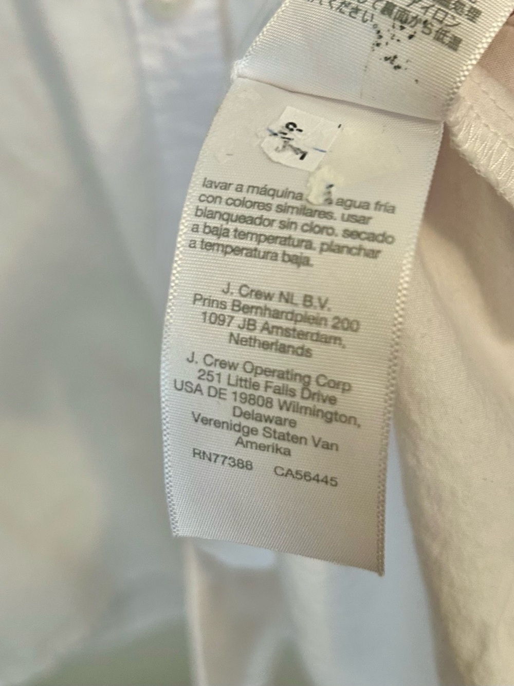Madewell Cropped Utility Button-Up Shirt in White size L oversized oxford preppy - Picture 10 of 11